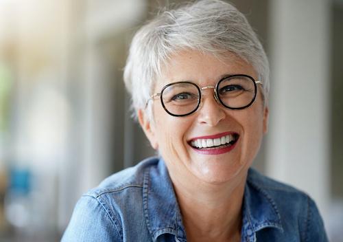 older brisbane woman smiling