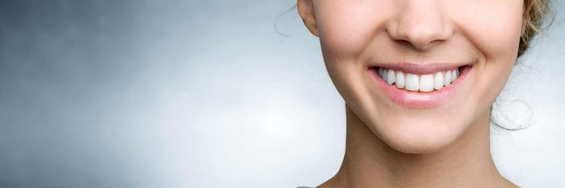 close up of brisbane woman's smile