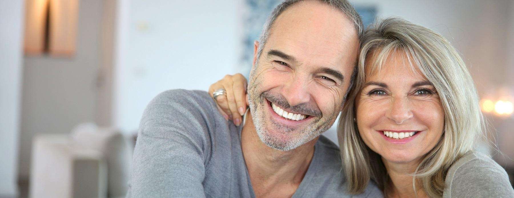 brisbane man and woman smiling